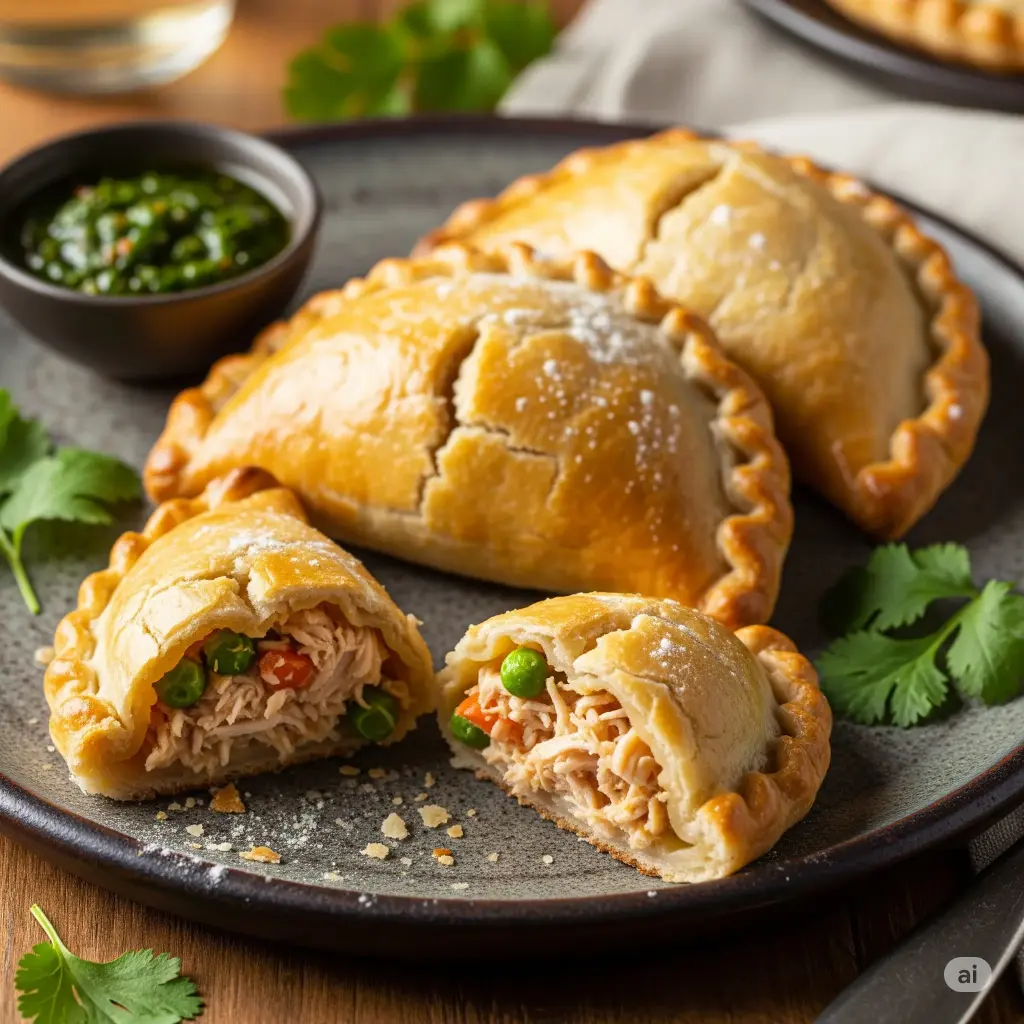 Empanadas de pollo (6 unidades)